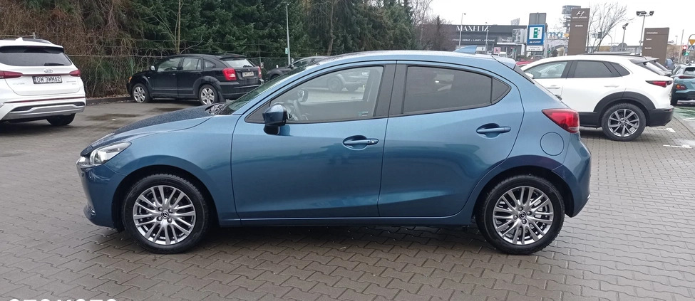 Mazda 2 cena 92800 przebieg: 15000, rok produkcji 2022 z Międzyrzecz małe 704